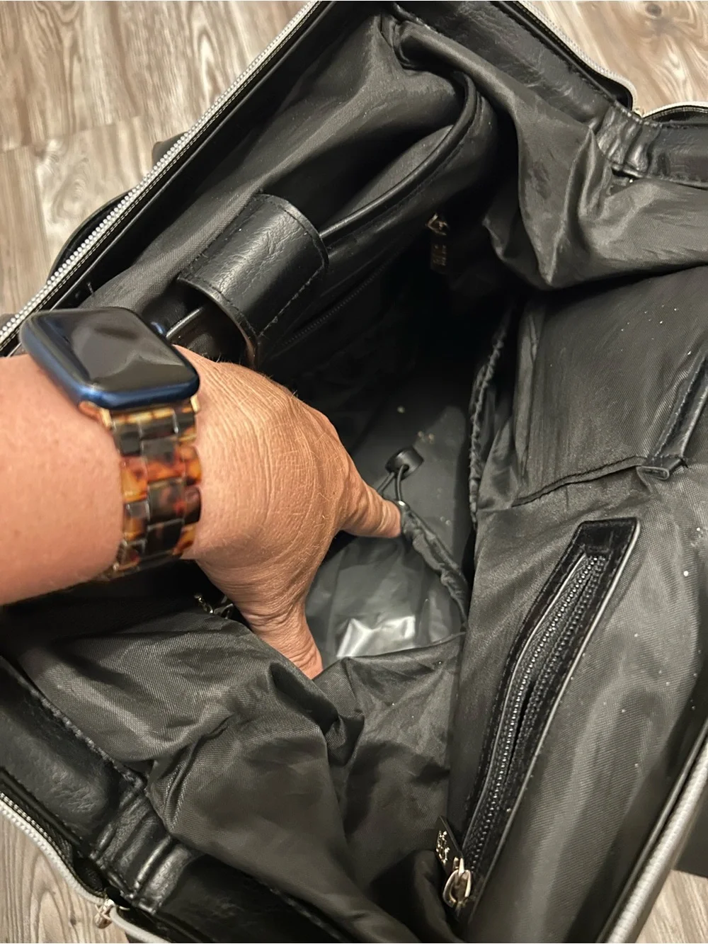 BEIS Black Diaper Bag Backpack